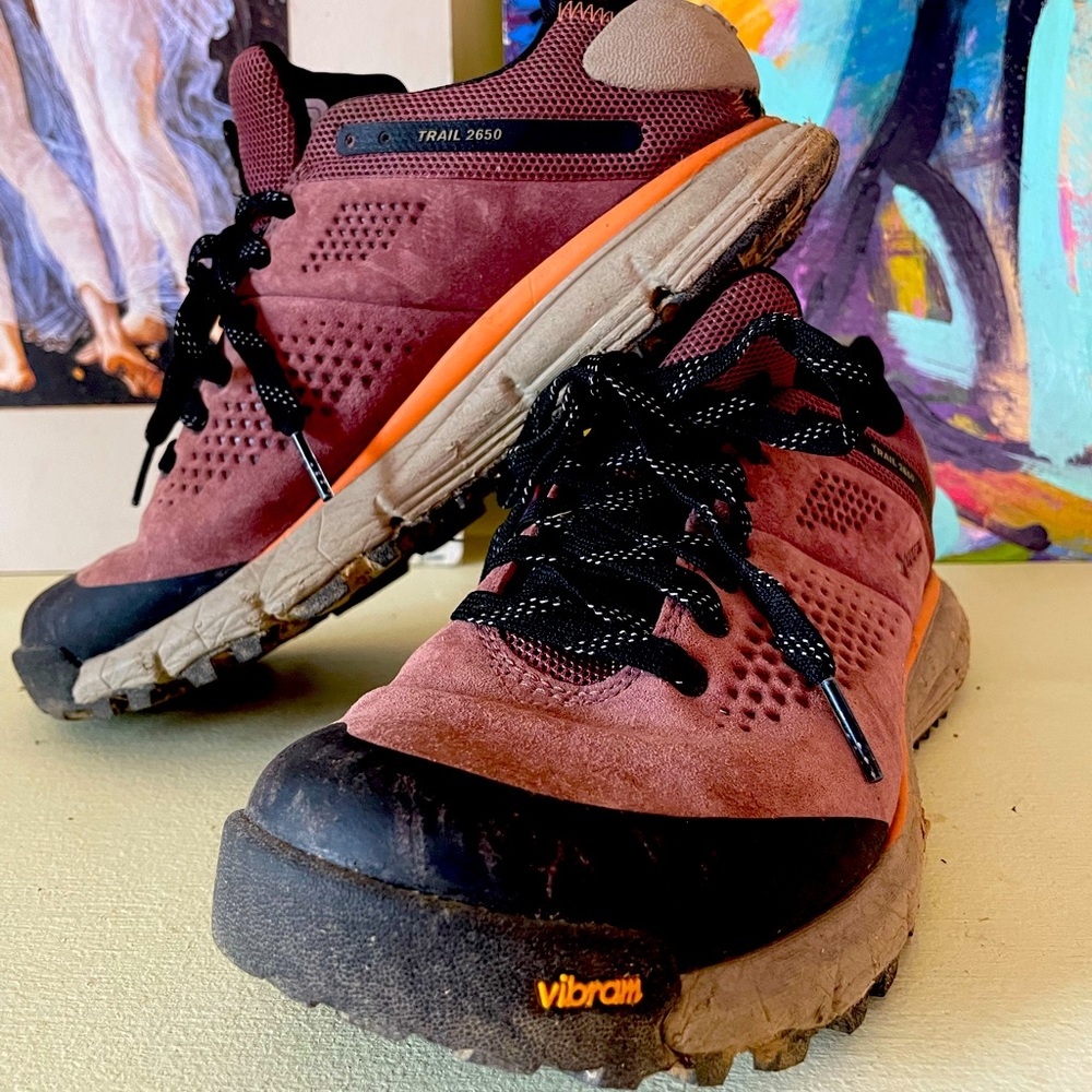 Danner Women's Trail 2650 GTX Gore-Tex Hiking Shoe Mauve/Salmon - 61202, Mauve/S
